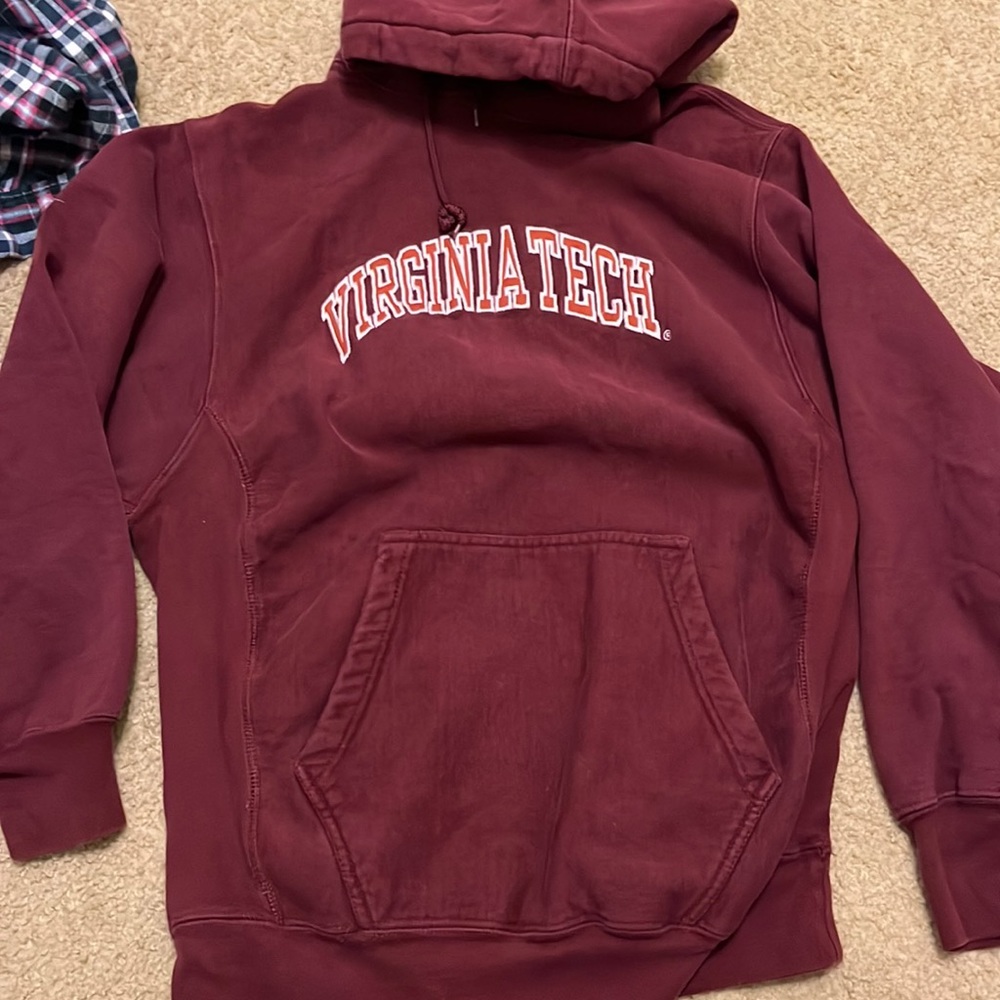 Virginia Tech Sweatshirt S/M burgundy